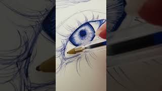 Eye Drawing Process 3