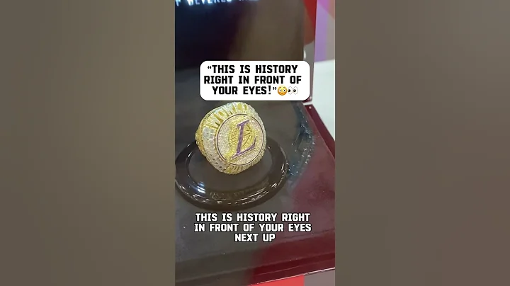 “This is HISTORY right in front of your eyes!”😧🫢 #shorts #basketball #nba #championship #ring
