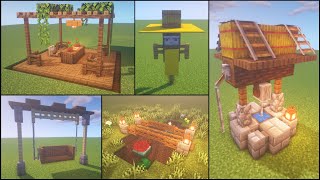 Minecraft: 30+ Outdoor Build Hacks and Ideas