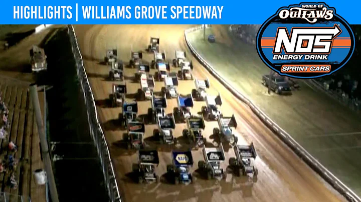 World of Outlaws NOS Energy Drink Sprint Cars Will...