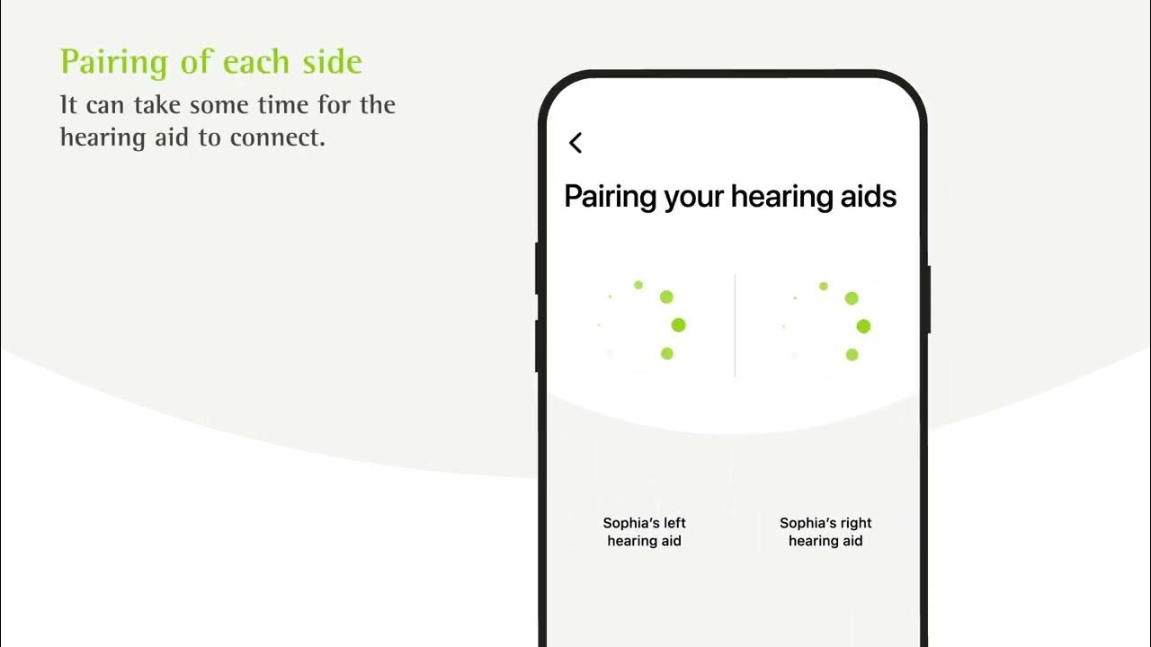 myPhonak app How to pair & connect Phonak rechargeable hearing aids to