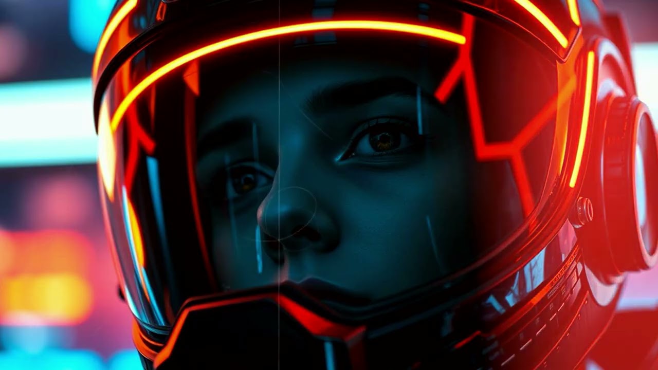 Dark techno focus — coding 🌧️