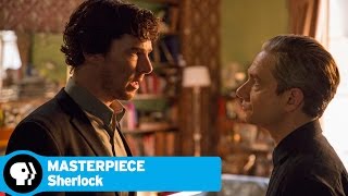 SHERLOCK on MASTERPIECE | Season 4: Why John Blames Sherlock | PBS