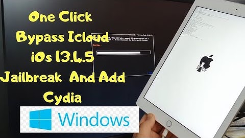 One-click Bypass Icloud iOs 13.4.5 Checkra1n ! windows Solution Ipad Iphone Add Cydia -Unlock Icloud