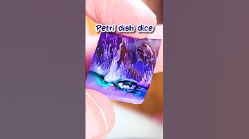 The Mystery of Petri Dish Dice #resinart #dnd #dungeonsanddragons