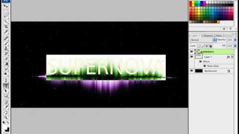 How to make scifi   text   effect Adobe Photoshop