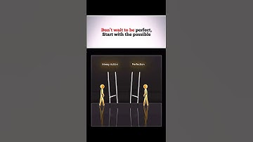 Don’t wait to be perfect, start with the possible #motivation #mindset #selfimprovement #quotes