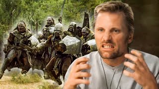 LOTR bloopers: This made Viggo Mortensen SCARED of the Uruk-hais