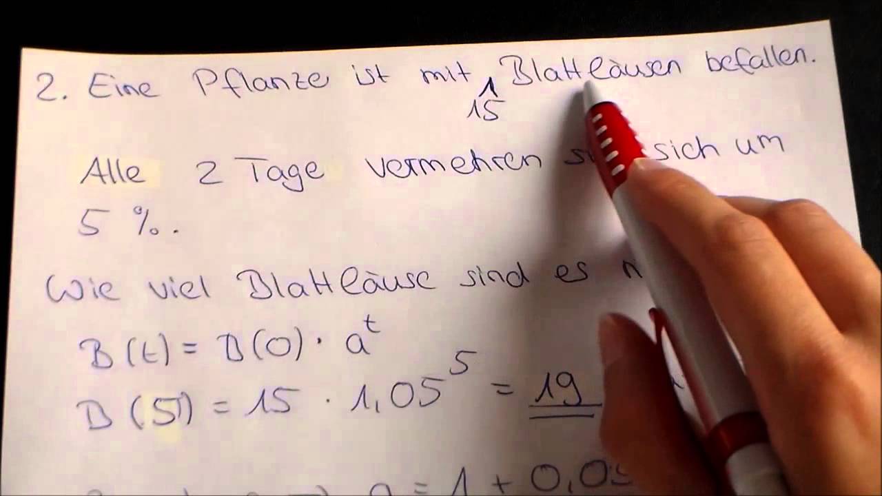 Exponentielles Wachstum - YouTube