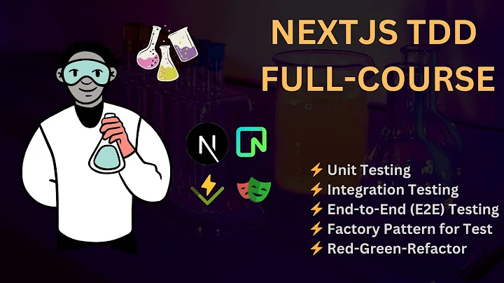 PART 1: NEXT Test Driven Development FullCourse 2026