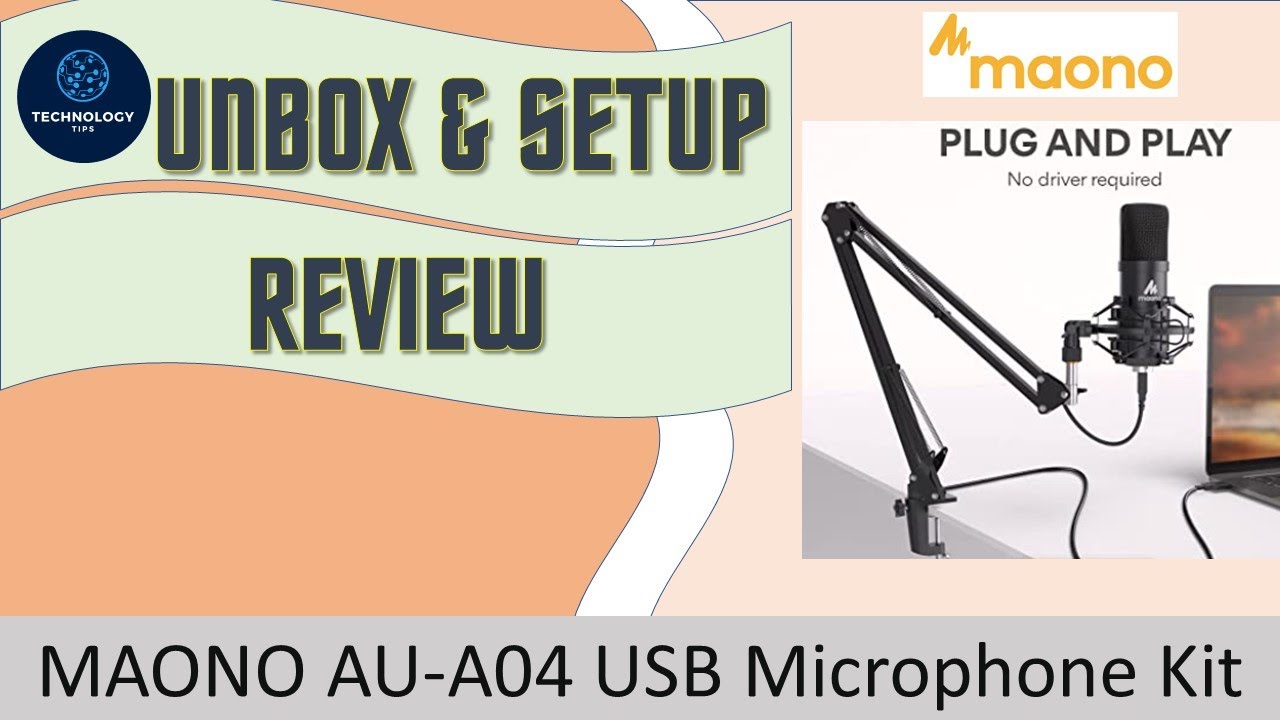 MAONO AU-A04 Studio Microphone Kit Review - IGN