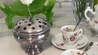 Антикварный кофейный сервиз, Лимож, Франция.  #shorts #cute #porcelain