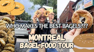 Who ACTUALLY makes the BEST Montreal style bagels  MONTREAL BAGEL FOOD TOUR