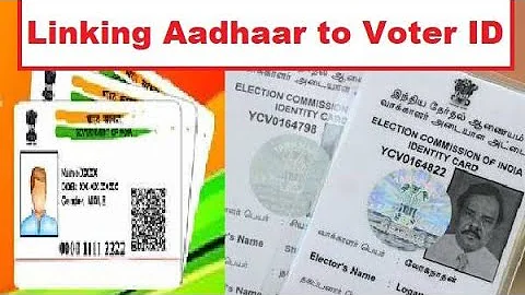 How To Link Voter id and aadhar card #nvsp #eci #uidai