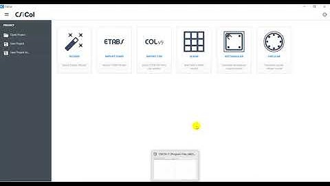 شرح برنامج CSI Column V11 (Part1)