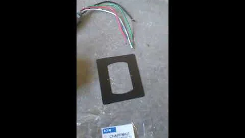 Surge protector indoor panel