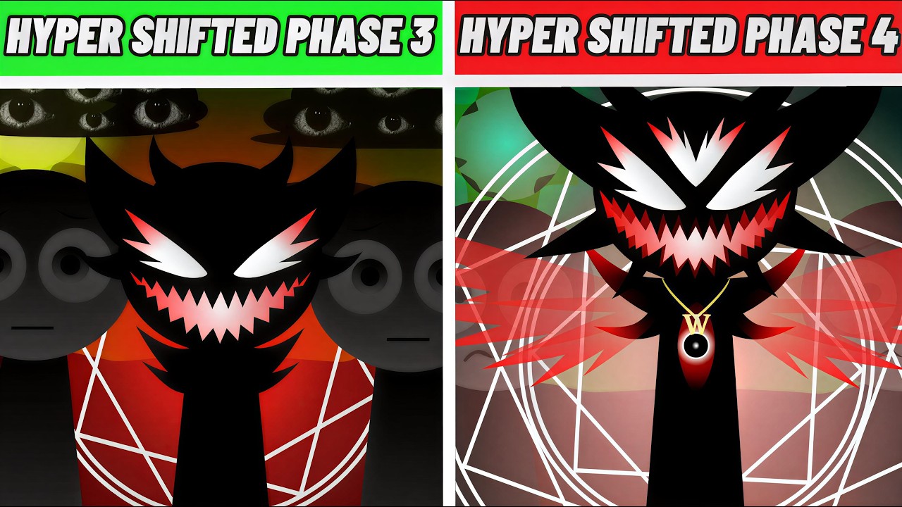 Incredibox Sprunki: Hyper Shifted (New Mod) - Phase 3 or Phase 4: Who is more fascinating?