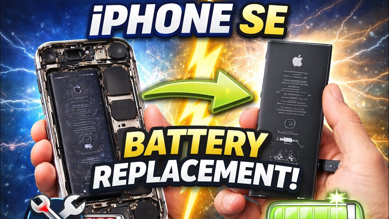 iPhone 5SE Battery Replacement