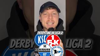 Derby-Time in Liga 2! 🔥Ost-Westfalen-Duell und KSC vs. FCK – was will man mehr? #Derby #KSC #FCK