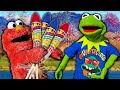 Kermit the Frog and Elmo's 4th of July Clothing Store!