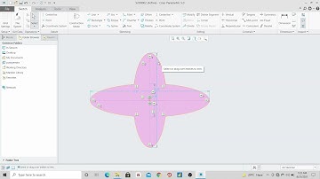 03 SKETCHING IN CREO | Fun to Design | LINE, CIRCLE, RECTANGLE, ARC, ELLIPSE & SPLINE | How to PRUGE