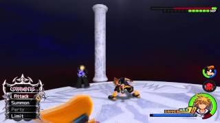 KH HD 2.5 ReMIX - Larxene Data Battle (KH2FM) (Critical Mode)