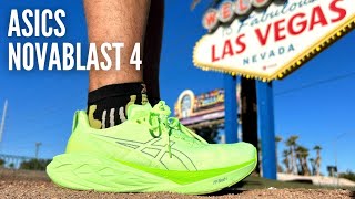 Asics Novablast 4 Review | Más cuerpo y más protección pero con el dinamismo de siempre