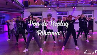 Pon de Replay - Rihanna 💃 Mixed Age Mixed Coaches [Choreography by Amelie] Resimi