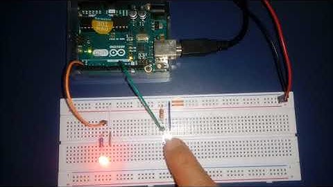 Led apaga com push button pressionado (resistor pull-up) - Projeto 02a (Arduino Básico)