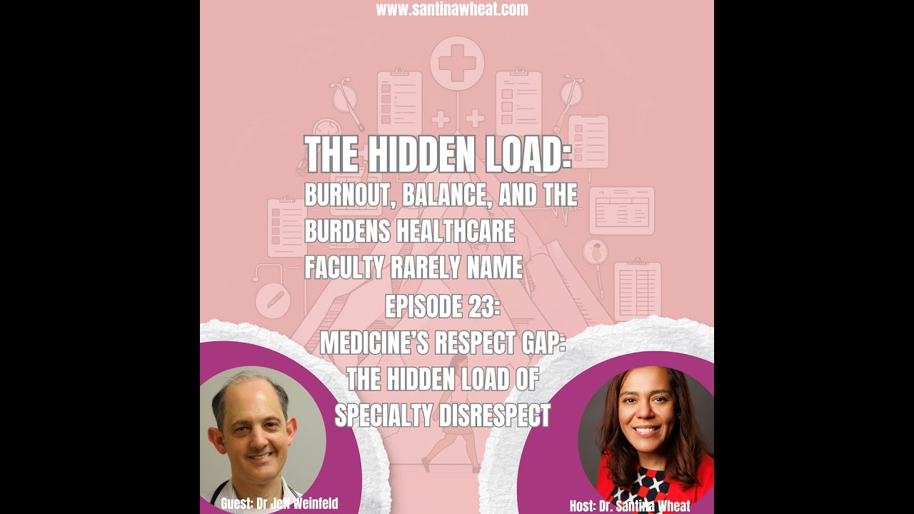 Medicine’s Respect Gap:
The Hidden Load of Specialty Disrespect