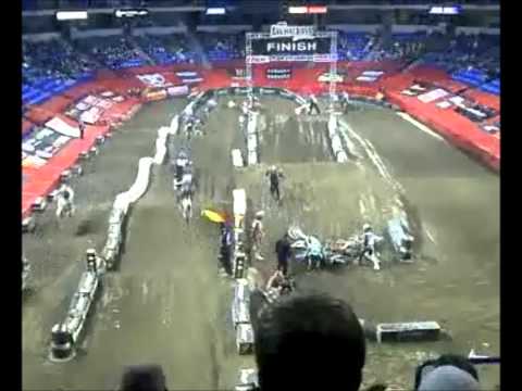 Daniel Blair Horrible Arenacross Crash