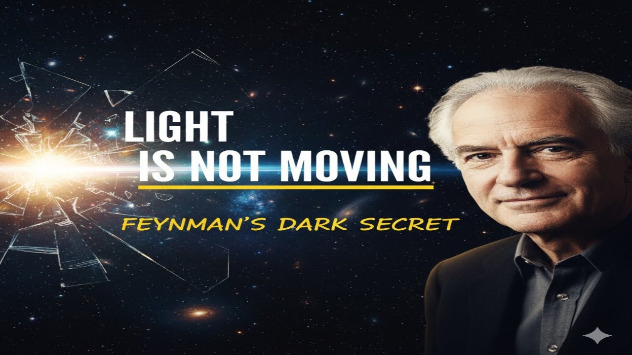 Why Light Is NOT Moving Through Space? What Richard Feynman Found Will BREAK Your REALITY