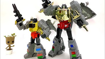 Scale Comparisons: M&M’s (Mainline and Masterpiece Scale) Grimlock (and Wheelie)