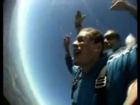 GP and Kim Jump out of a Plane