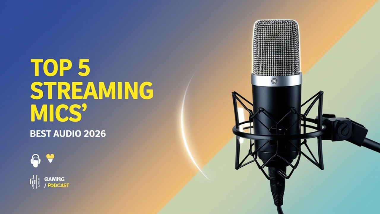 Top 5 Best Streaming Microphones 2026 | USB & XLR Mics for Gaming ...
