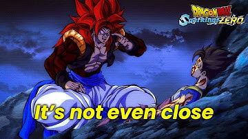 Dragon Ball Sparking Zero Cabba vs SSJ4 Gogeta Debunked!