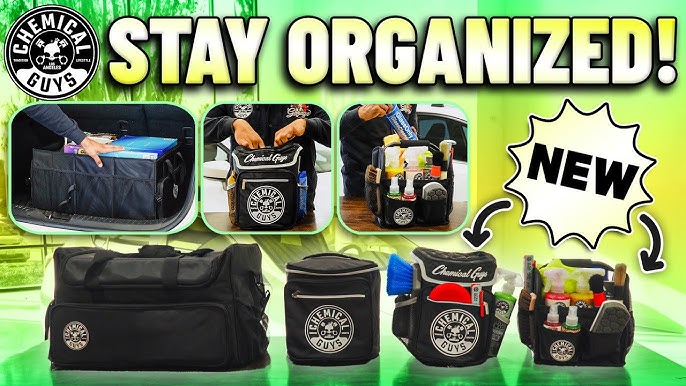 Chemical Guys Arsenal Trunk Organizer and Detailing Bag Official Review 