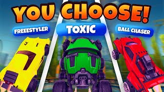 I Gave Rocket League Players The Worst Teammates, Heres What Happened...