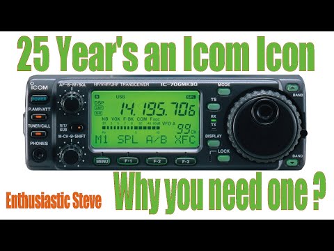 Enthusiastic Steve: 25 Year's an Icom Icon. Why You Need One