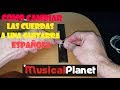 Como cambiar las #cuerdas a una #Guitarra #Española #clasica  #flamenca - TUTORIAL FACIL