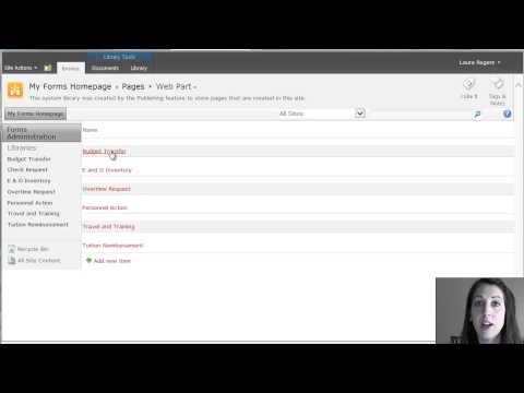 SharePoint Forms Portal