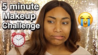 FIVE MINUTE MAKEUP CHALLENGE - IRISBEILIN