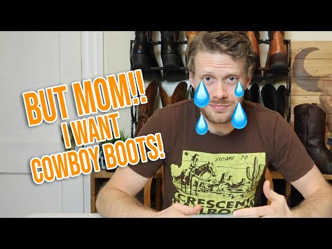 Convincing Your Parents Cowboy Boots are Right for You