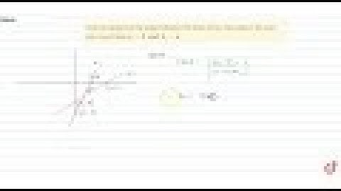 Find the tangent of the angle between the lines whose intercepts on the axes are respectively `...