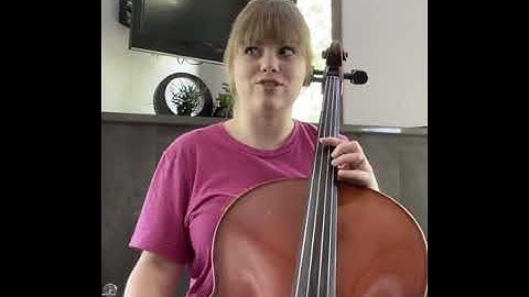 3 Octave D Major Scale Cello