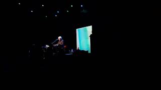 John Cale Nodding his head to images of Nico (Moonstruck??) Live at the London Palladium 08-Feb-2023