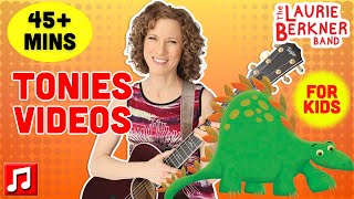 45 min laurie berkner tonie compliation we are the dinosaurs