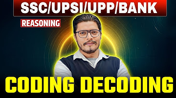 Coding Decoding Reasoning Concept & Questions Practice for Competitive Exams by Rajeev Sir