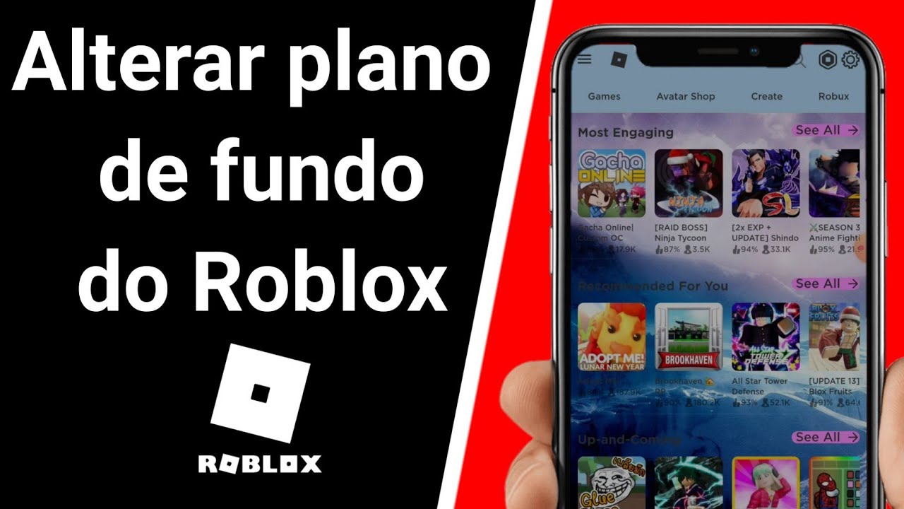 como mudar seu papel de parede no roblox lembrando só funciona para pc