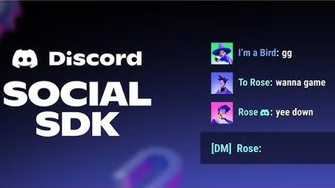 Discord Social SDK